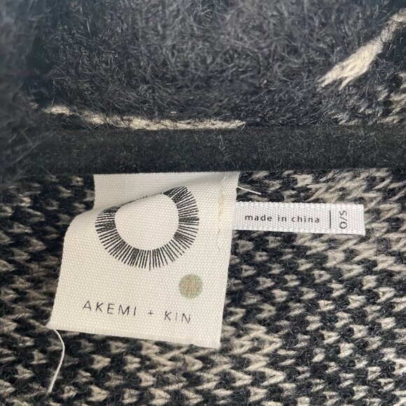 Anthropologie Akemi + Kin Louise Leopard Print Cardigan Sweater - Picture 3 of 10